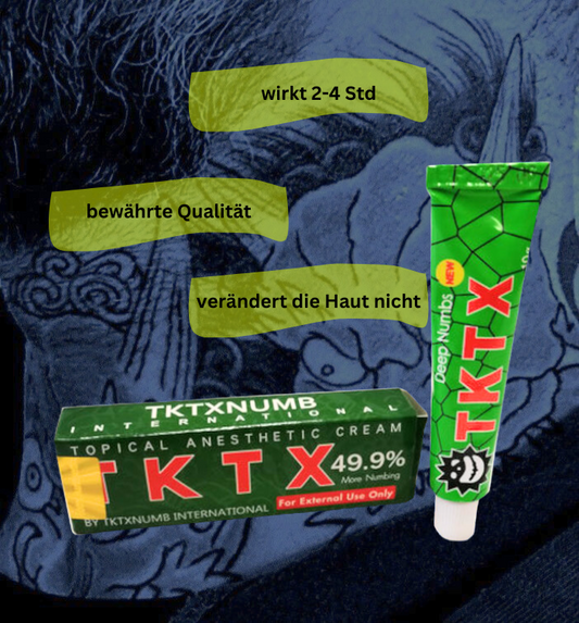 TKTX Green 49% Tattoo Numbing Cream 10g