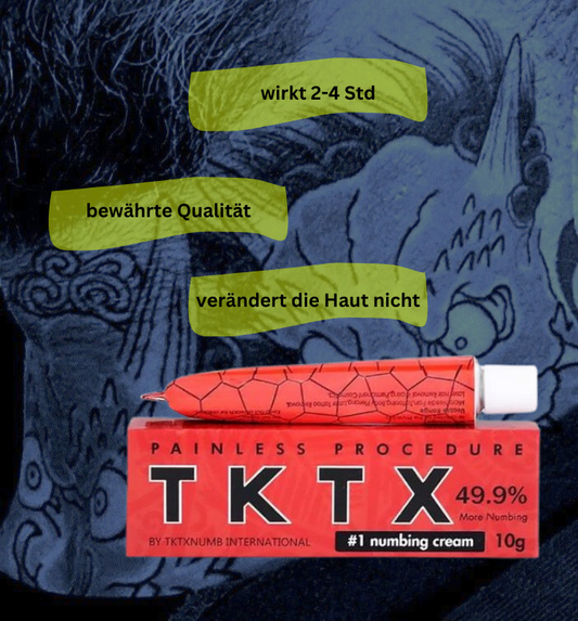 TKTX RED 49% Tattoo Numbing Cream 10g
